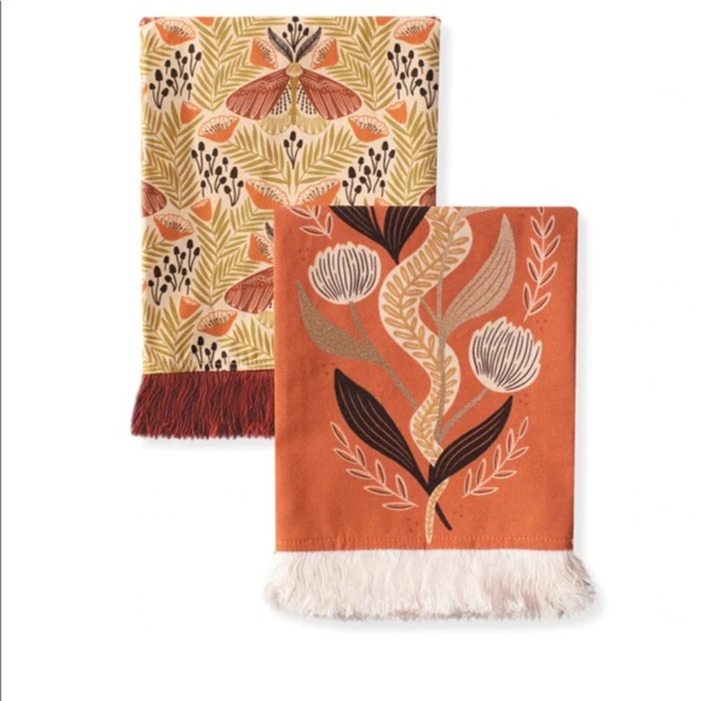 FRINGE STUDIO WILD PRAIRIE TEA TOWEL SET